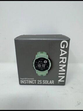 garmin Instinct 2S Solar Smartwatch - Mint Green